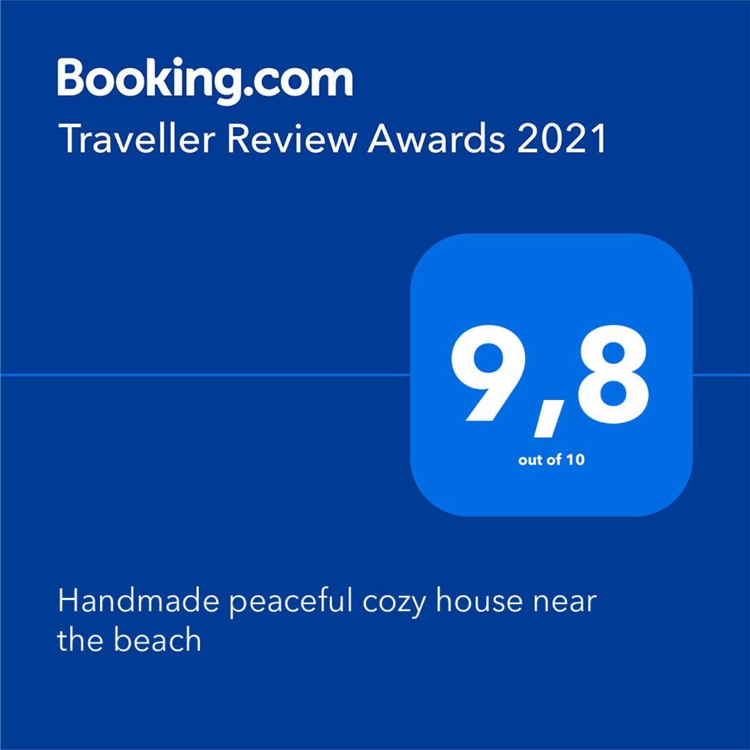 Handmade Peaceful Cozy House Near The Beach Nea Kallikrateia ห้อง รูปภาพ